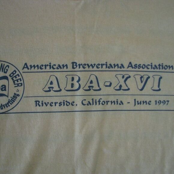 Vintage ABA Beer Promo Event '97 Tee, XL - Picture 3 of 6